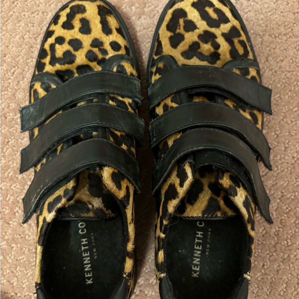 Kenneth Cole New York animal print shoes